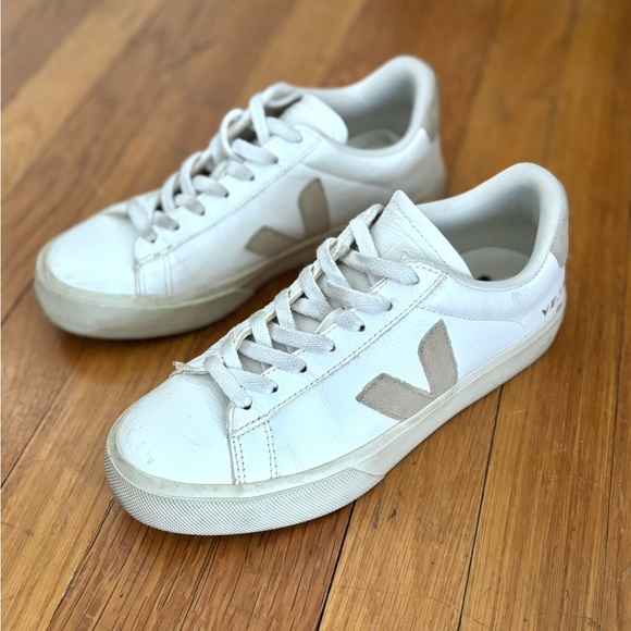 Veja Campo Sneakers - White Almond - Picture 4 of 5